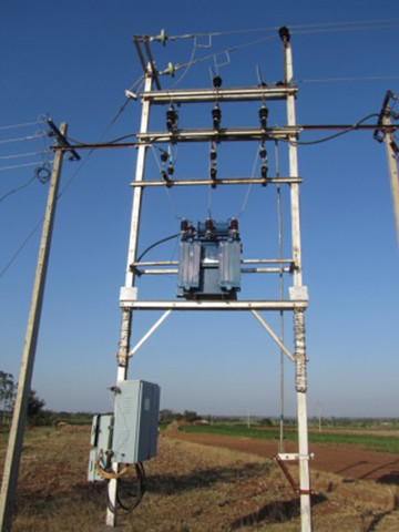 Installation of HT line and Transformer